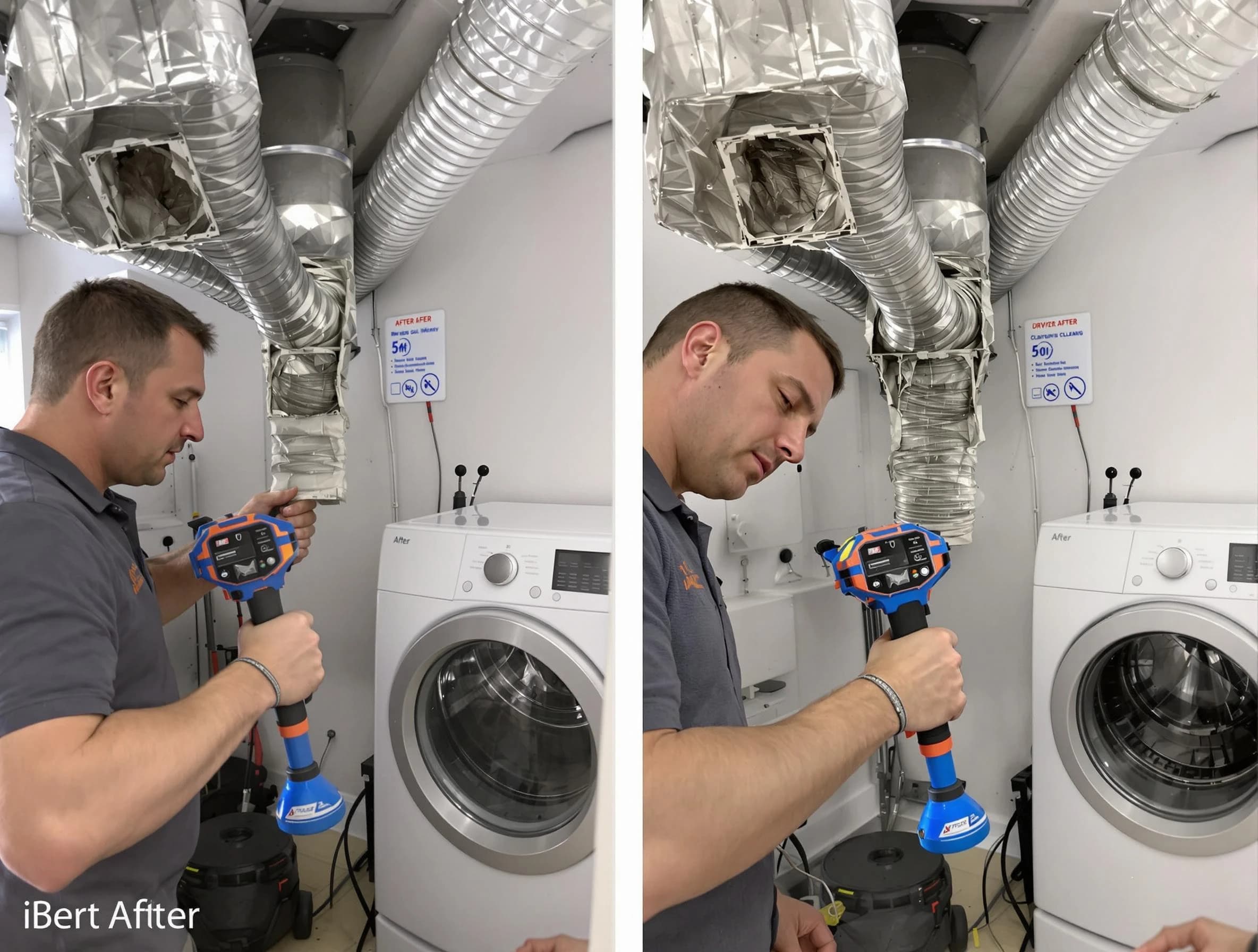 Professional clogged vent cleaning by San Tan Valley Dryer Vent Cleaning in San Tan Valley