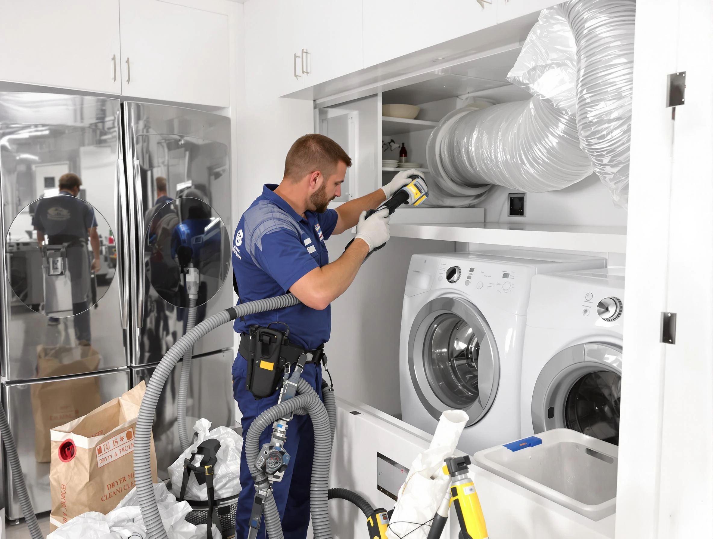 Professional duct cleaning by San Tan Valley Dryer Vent Cleaning in San Tan Valley