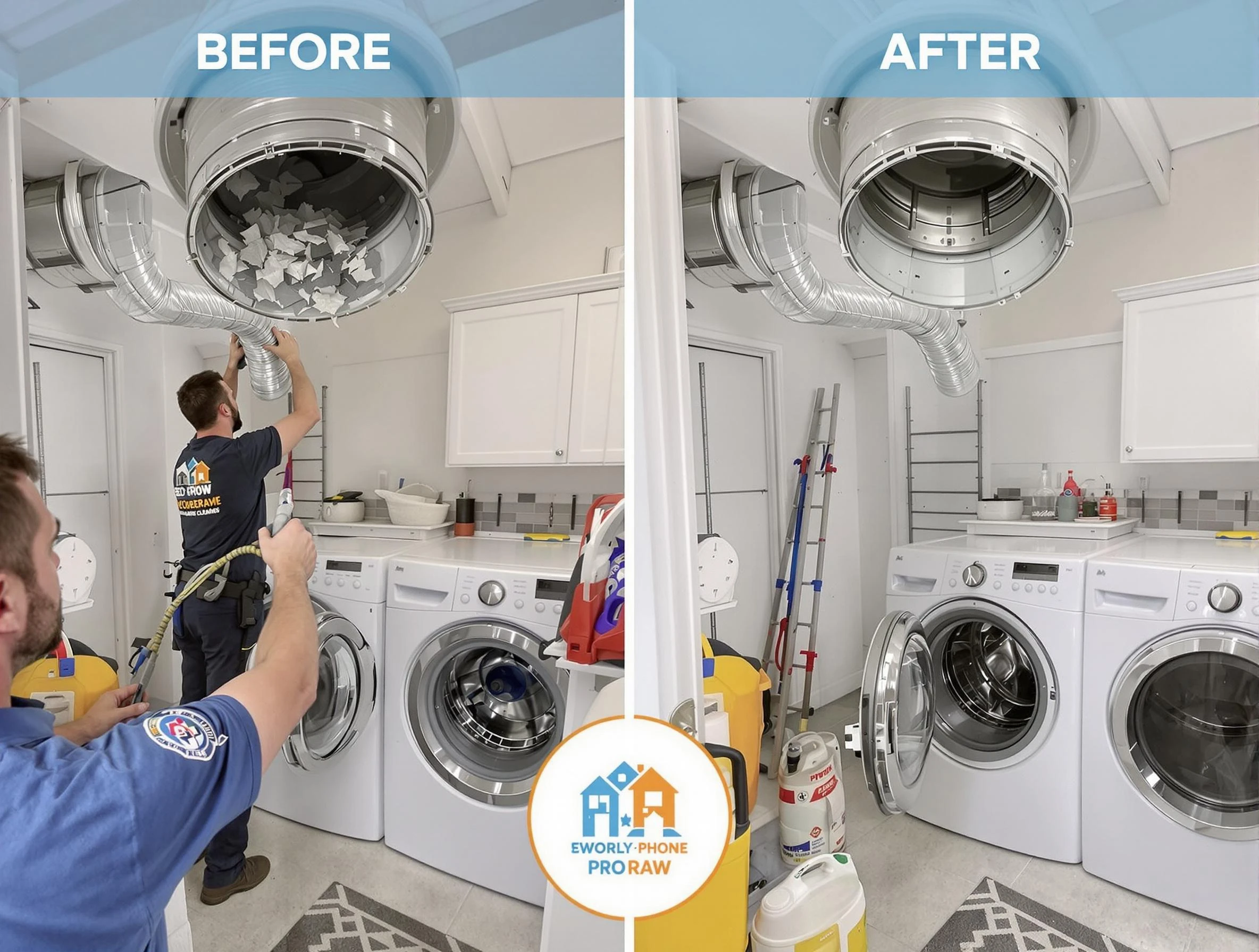 Residential dryer vent cleaning by San Tan Valley Dryer Vent Cleaning in San Tan Valley